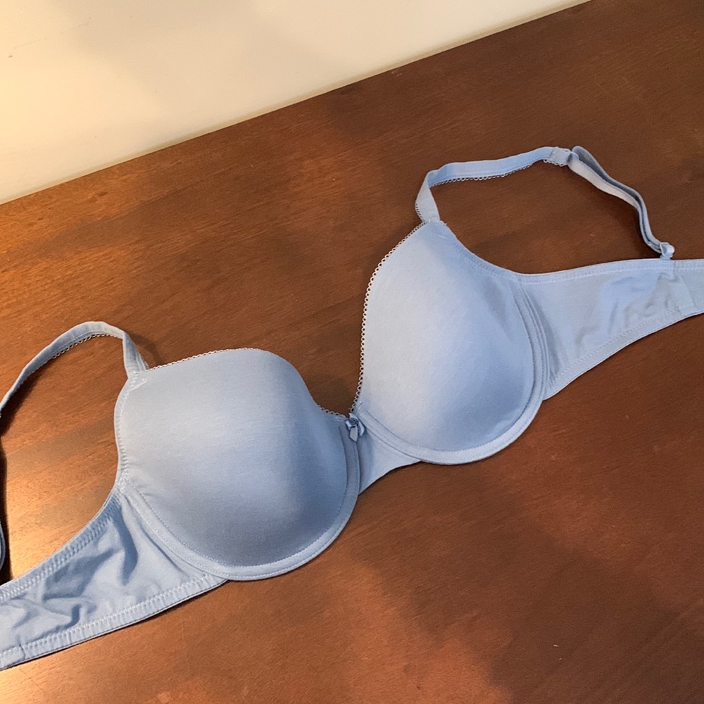 New w/t. Soft cup underwires bra, cotton/stretch, 36D, Marks & Spencer.
